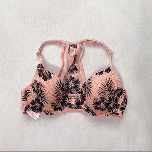 PINK victoria secret floral bra